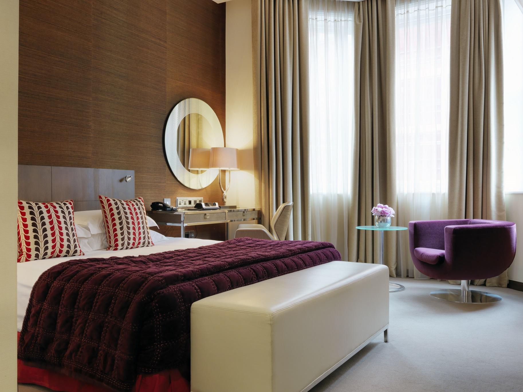 The Marylebone Hotel Londra Esterno foto A room at the Mandarin Oriental London