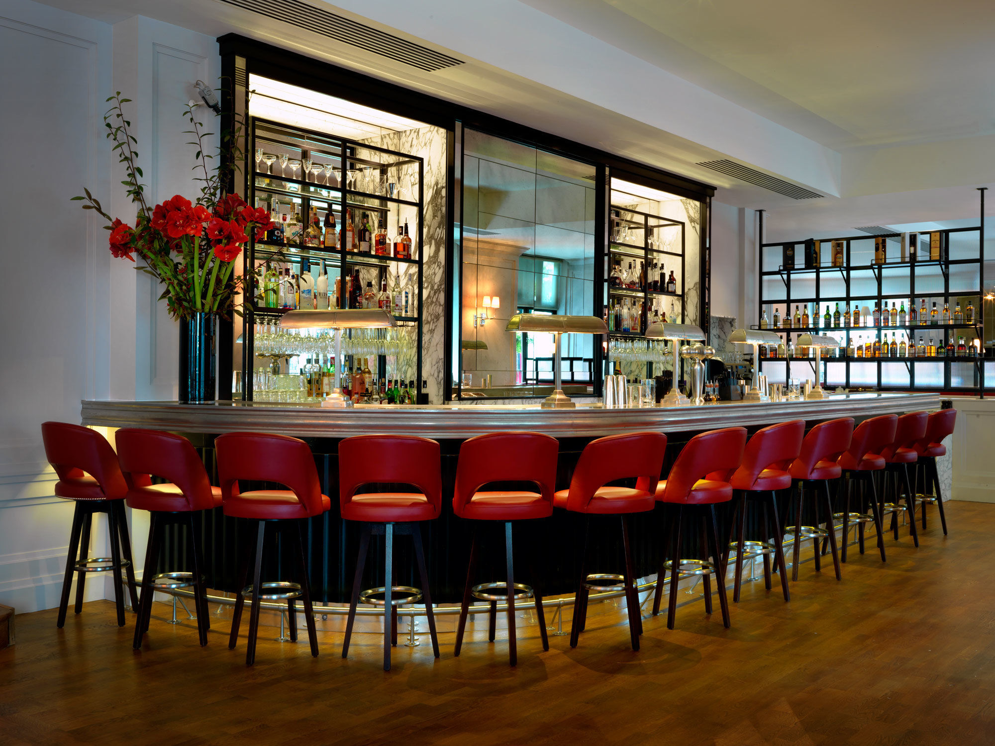 The Marylebone Hotel Londra Ristorante foto The bar at the Connaught